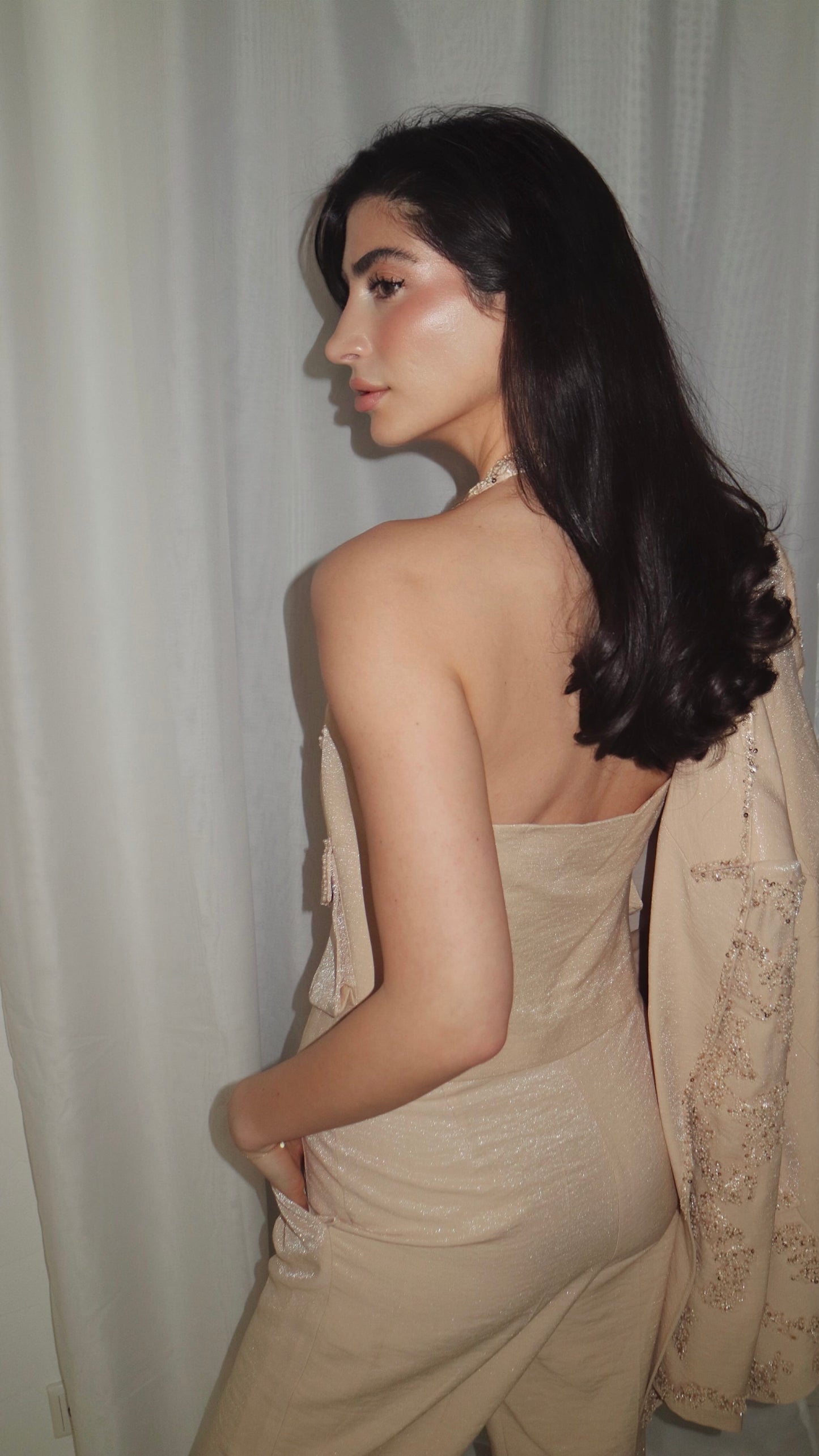 Dorée Nude Two Pieces Set