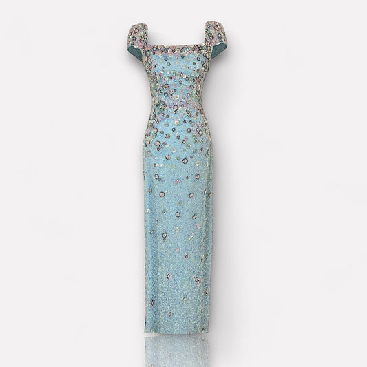 Rosée Bleu Dress