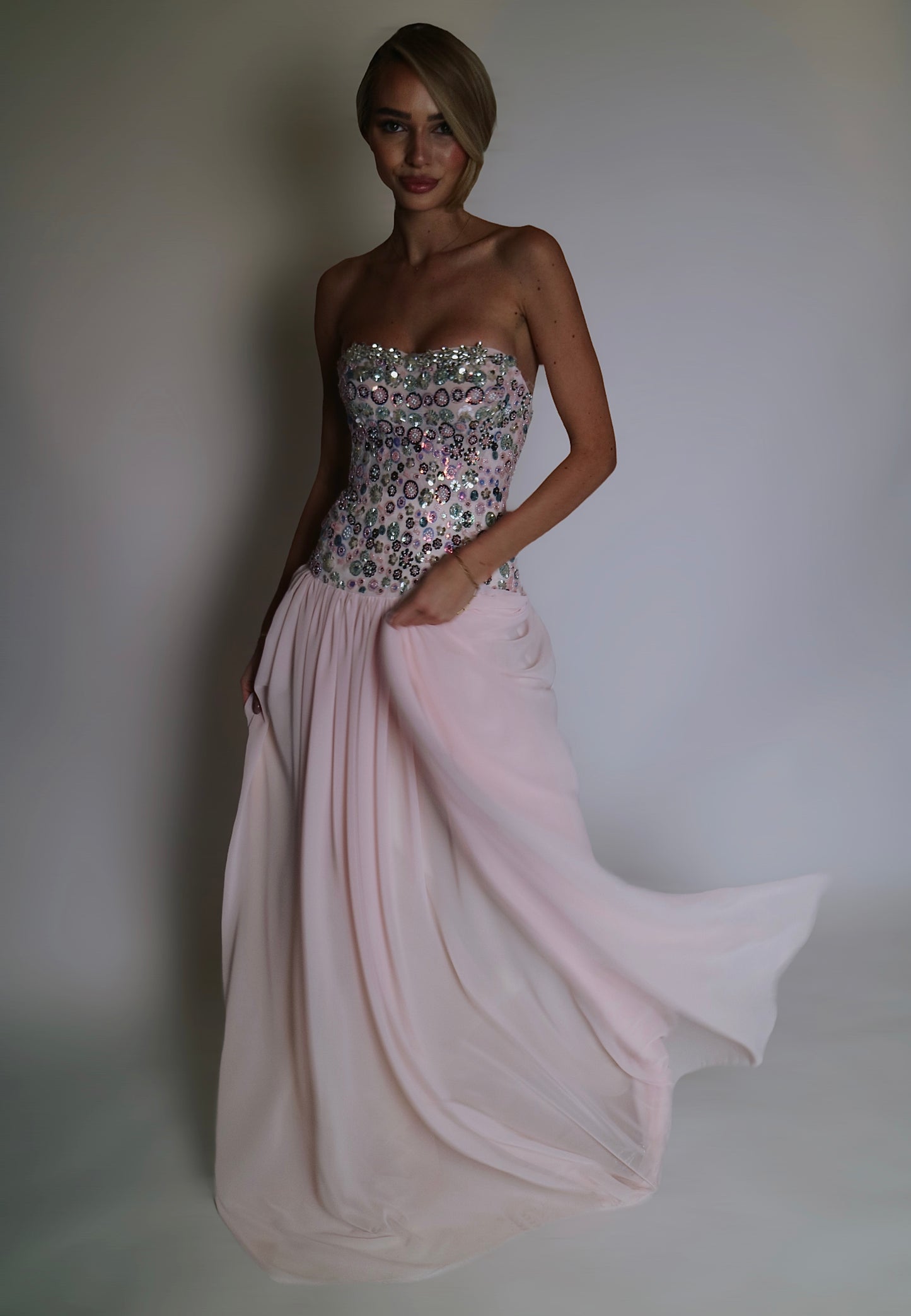 .dé Rose de Soie Dress
