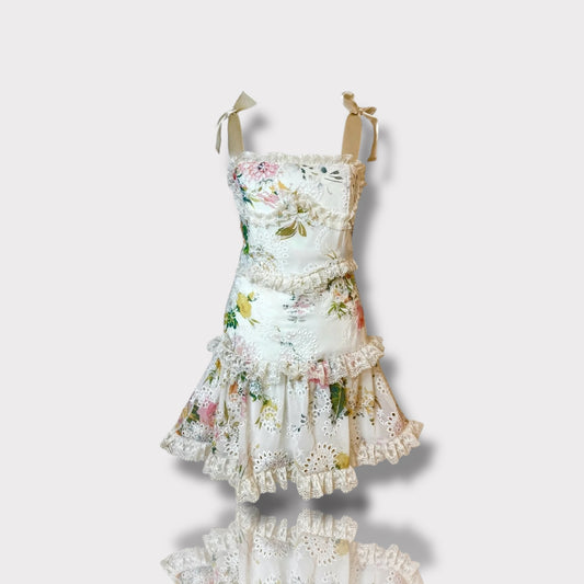Floral Haven“ Two-Piece Ensemble
