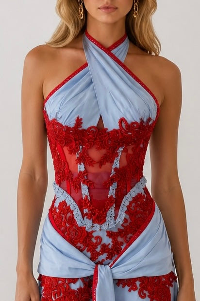 Maison de la Rose – Two-Piece Couture Set