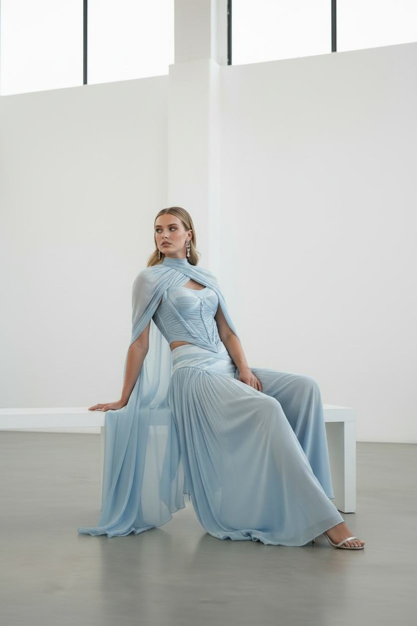 Élise Couture Corset & Maxi Skirt
