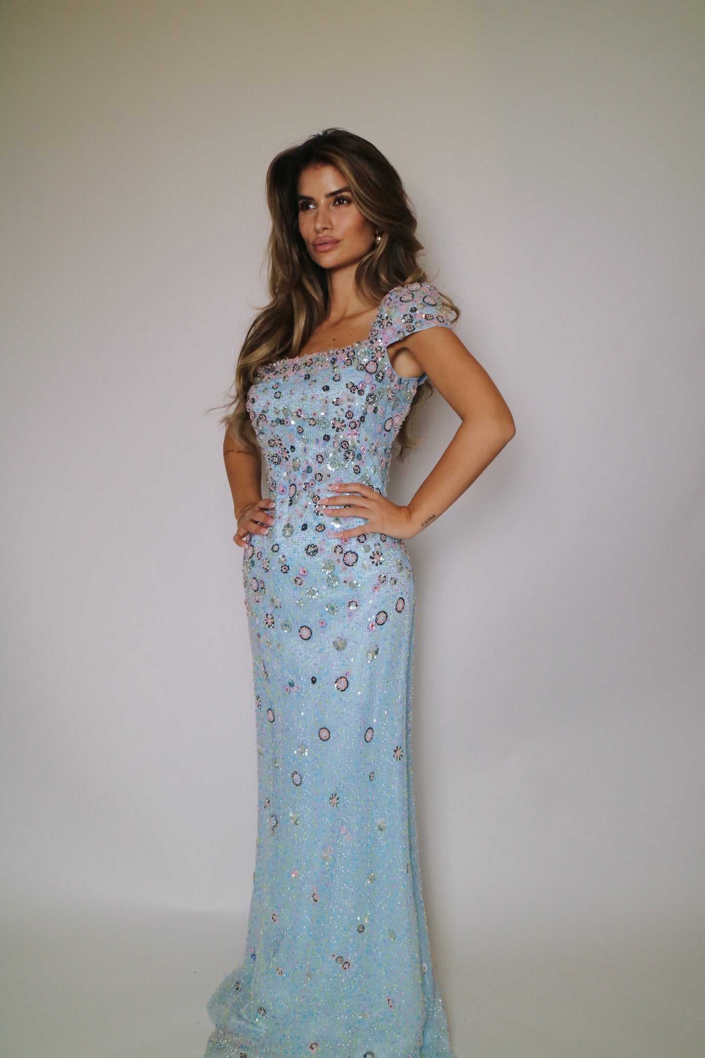 Rosée Bleu Dress