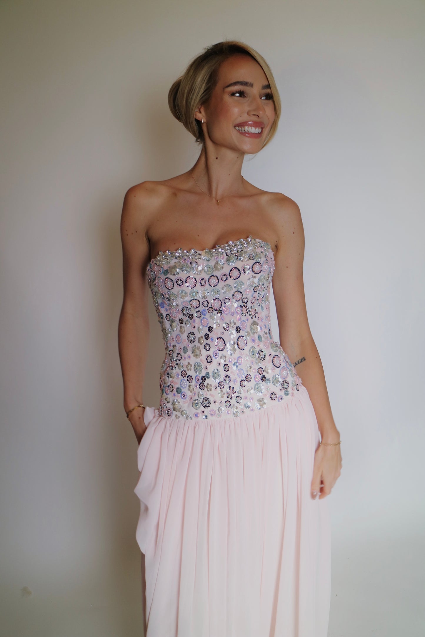 .dé Rose de Soie Dress