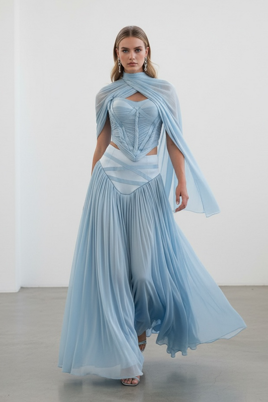 Élise Couture Corset & Maxi Skirt