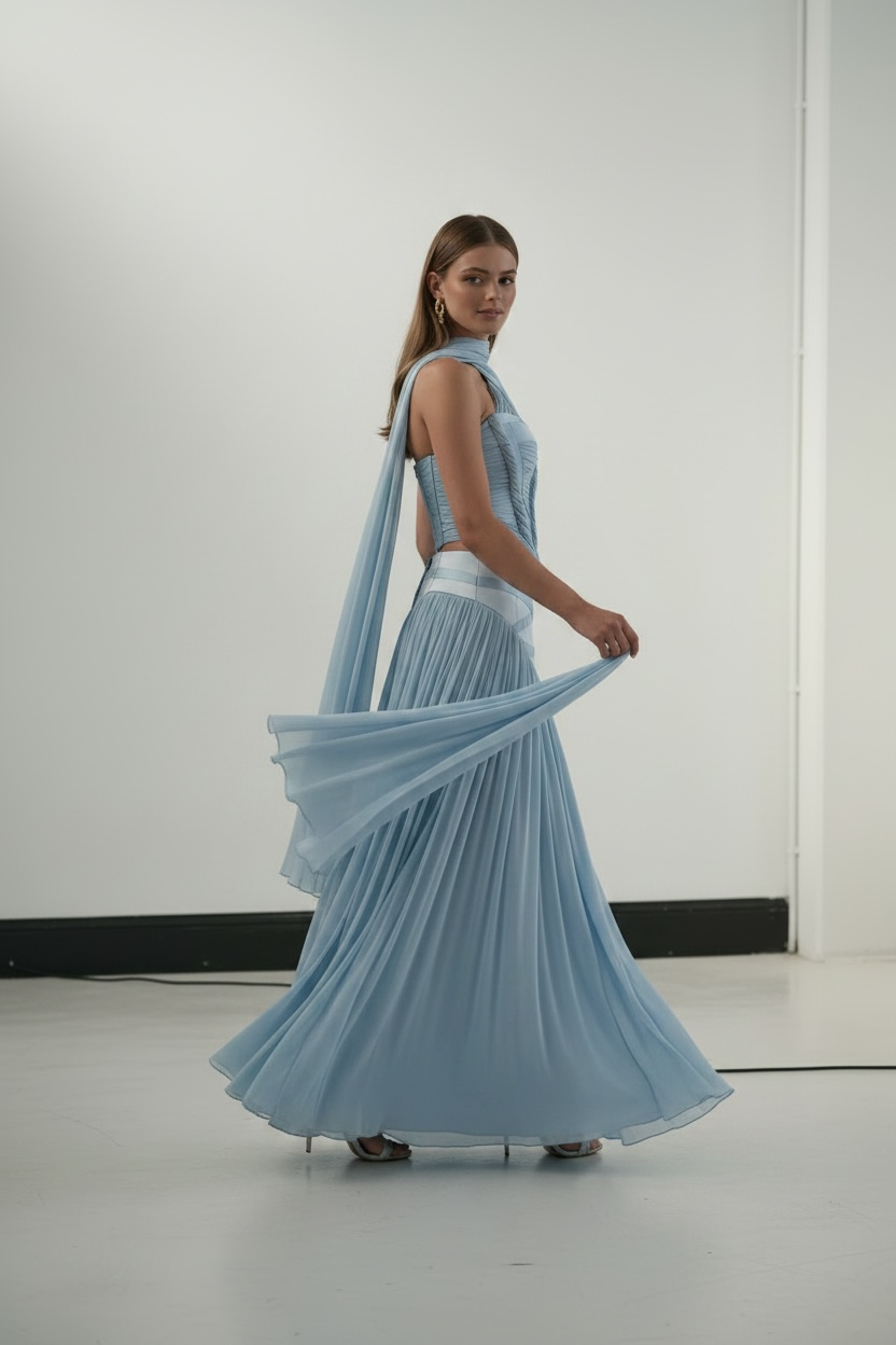 Élise Couture Corset & Maxi Skirt