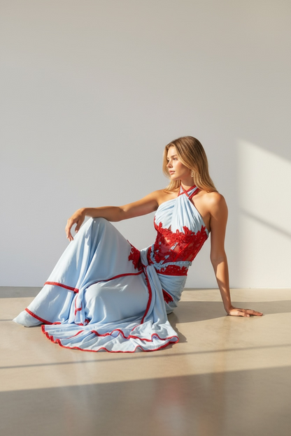 Maison de la Rose – Two-Piece Couture Set