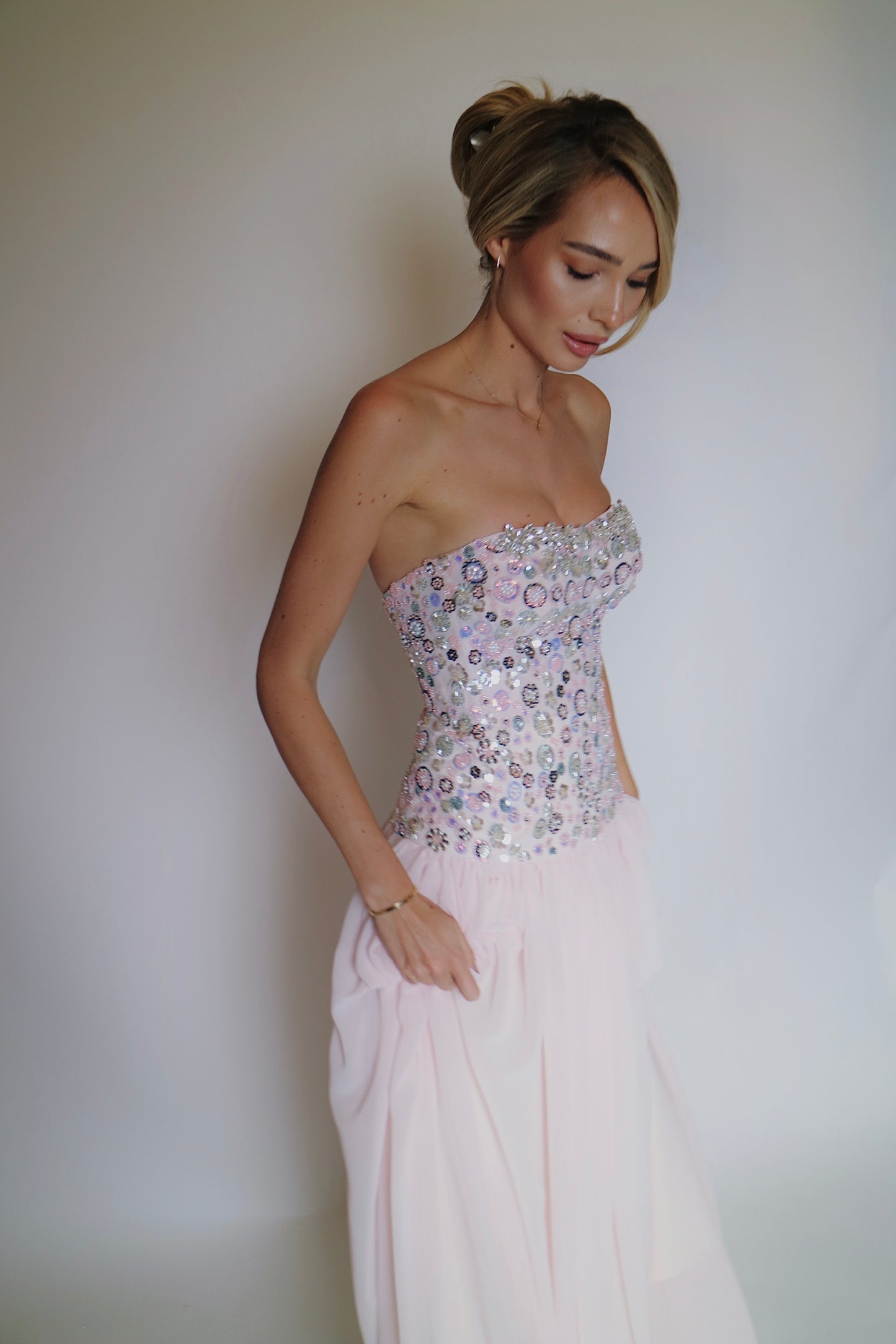 .dé Rose de Soie Dress