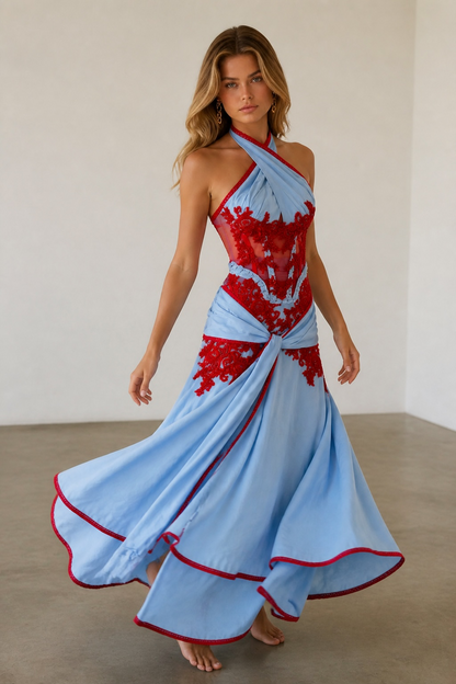 Maison de la Rose – Two-Piece Couture Set