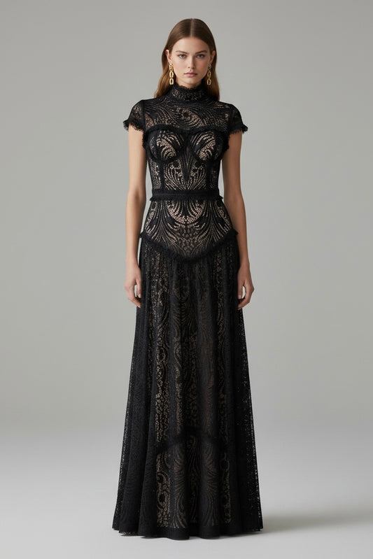 Amour Nocturne Maxi Dress