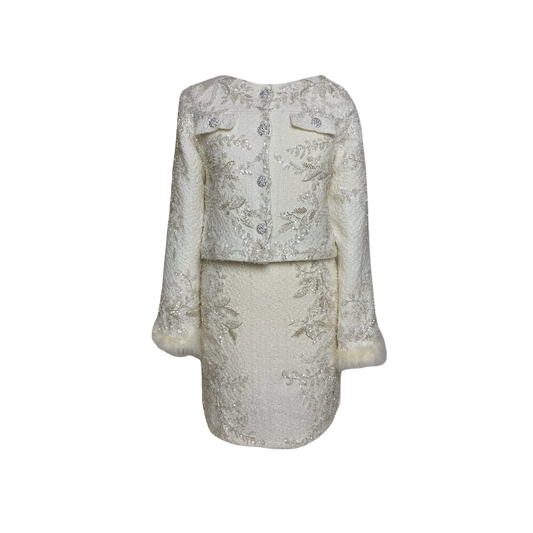 A Royal Two-Piece Ensemble