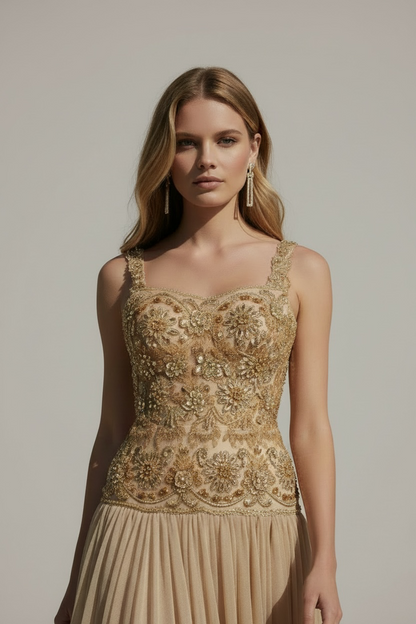 A Cristal d’Or - handcrafted Haute Couture