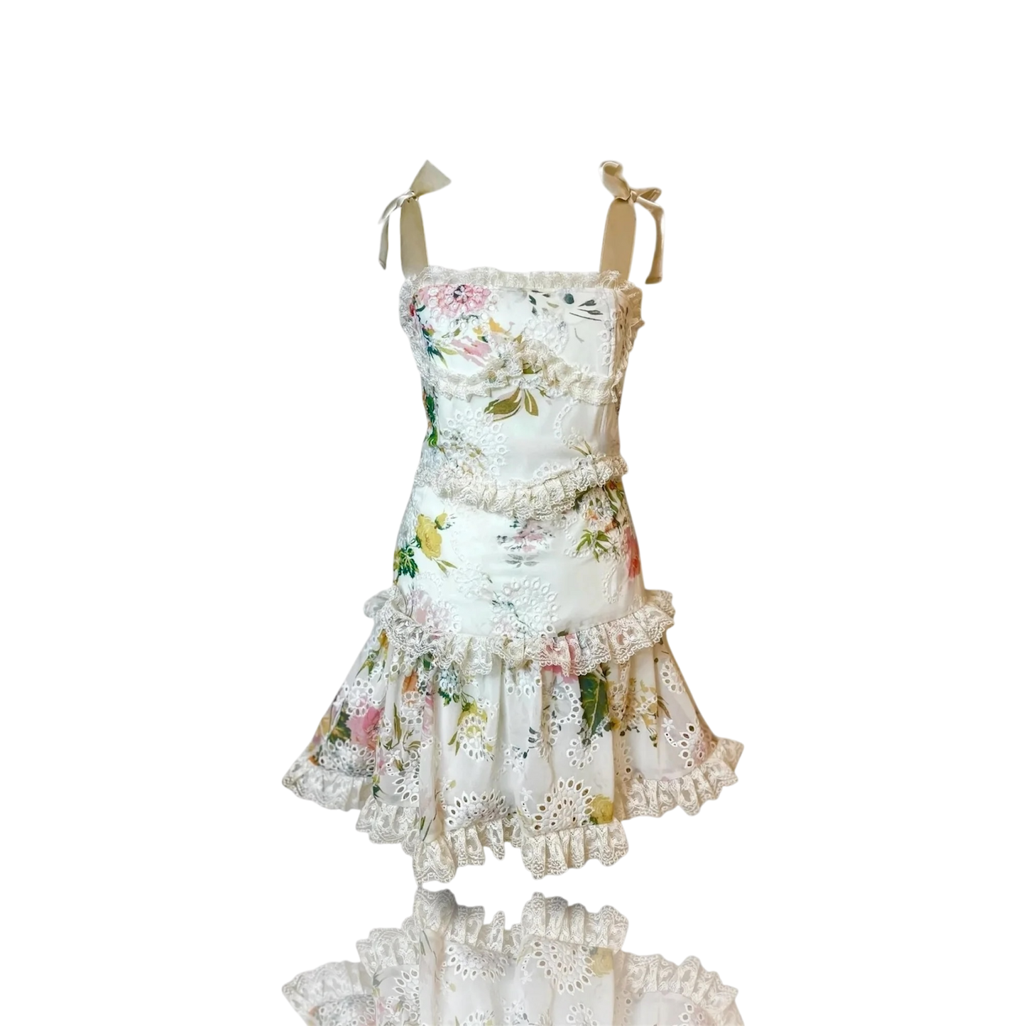 Floral Haven“ Two-Piece Ensemble