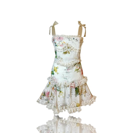 Floral Haven“ Two-Piece Ensemble